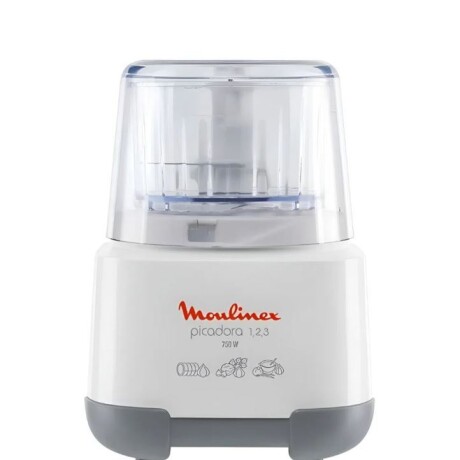 Picadora Moulinex AD6011CL Sistema 1-2-3 300g 750w Blanco Picadora Moulinex AD6011CL Sistema 1-2-3 300g 750w Blanco