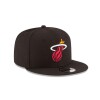 Gorra New Era- Miami Heat NBA 9FIFTY Black