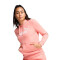 Canguro de Mujer Puma Logo Hoodie Rosado Salmon