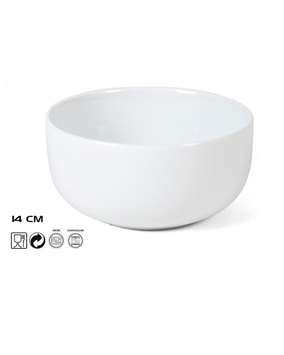 Bowl Sun de Cerámica Blanco 14 cm 