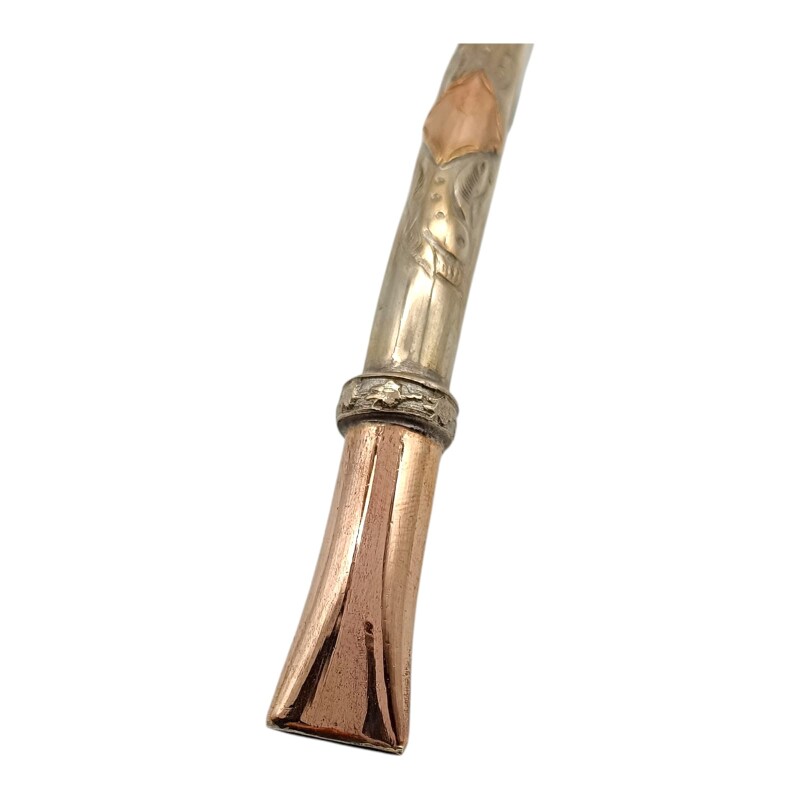 Bombilla criolla - PLATA Y ORO 20 bmpo20po