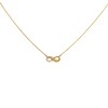 Conjunto Infinito-Oro bajo-Piedra Zirconia-CJ8052 Conpiedra