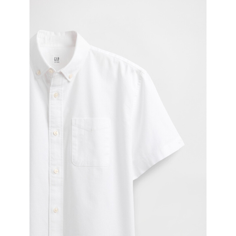 RELAXED SS OXFORD OPTIC WHITE V6