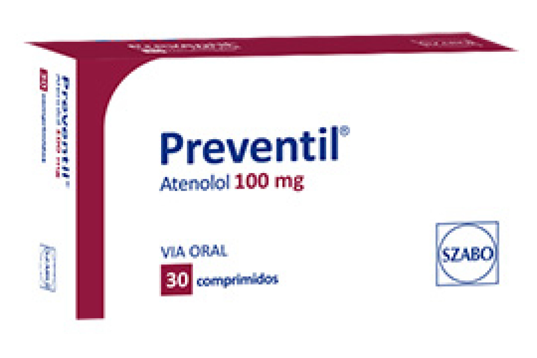 Preventil 30 Comprimidos 