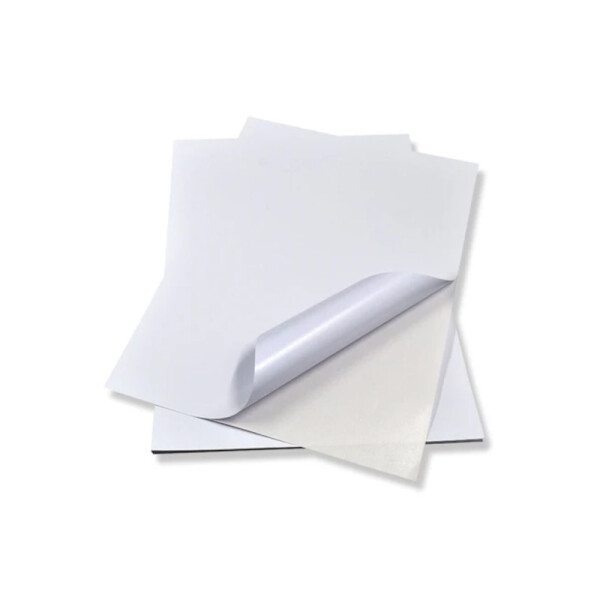 Papel fotográfico brillante autoadhesivo A4 Única