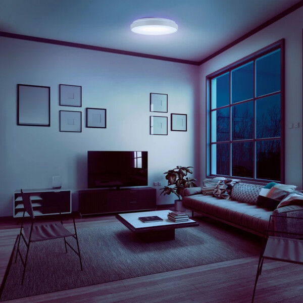 Plafón Para Techo Led Luz Rgbw Tuya Smart TUYA SMART PLAFON LED WIFI RGB 24W