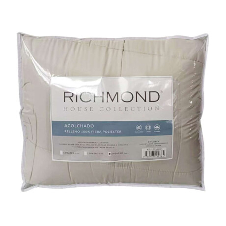 Acolchado King Plus Richmond House 240 x 260 cm Beige