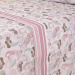 Juego de sábana Kids Sirenas Acqua Y Rosa – Twin Juego de sábana Kids Sirenas Acqua Y Rosa – Twin