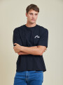 T-SHIRT GALIS RUSTY Negro