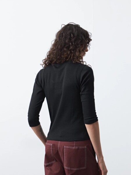 POLERA D.CASSIN RULIO NEGRO