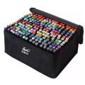 Set De Marcadores Drypens x168 Doble Punta Con Estuche Set De Marcadores Drypens x168 Doble Punta Con Estuche