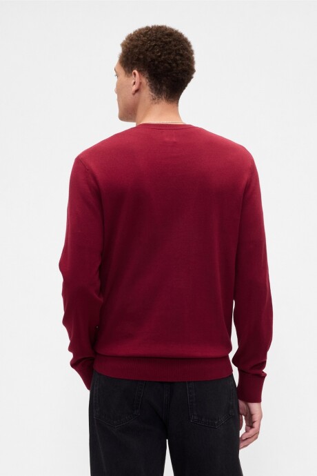 Buzo Algodón Cuello V Hombre Red Delicious