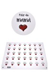 Stickers día de la madre plancha DISEÑO 1