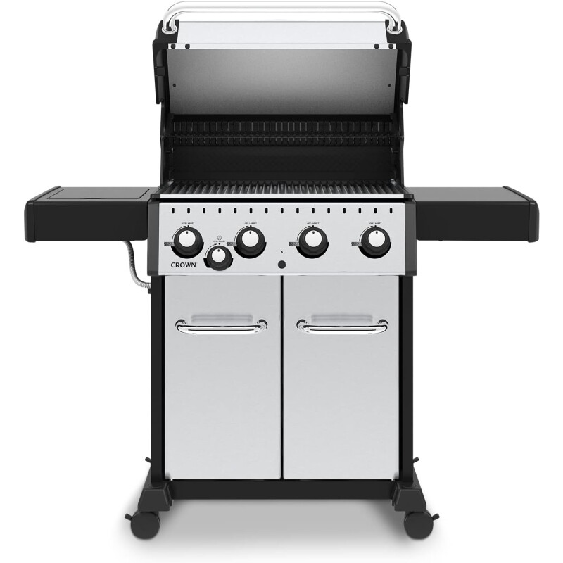 Barbacoa Crown S440 Silver con hornalla Barbacoa Crown S440 Silver con hornalla