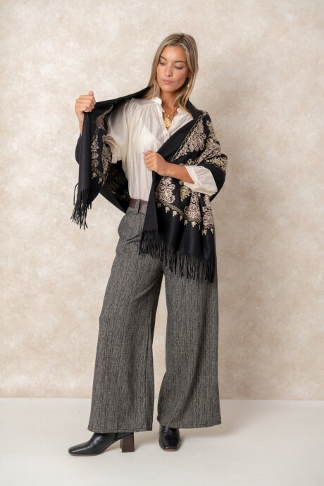 PASHMINA SIBILA Negro