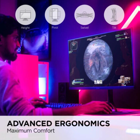 Monitor ViewSonic Gaming OMNI VX2728J-2K Negro