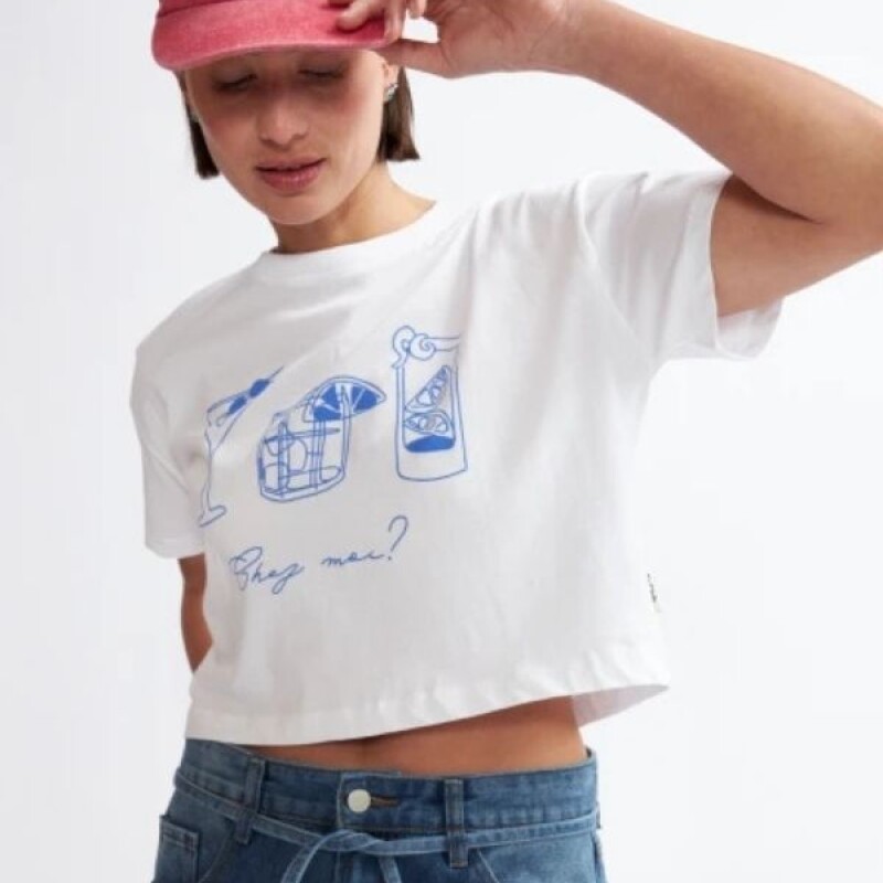 Remera North Sails Garam Blanco