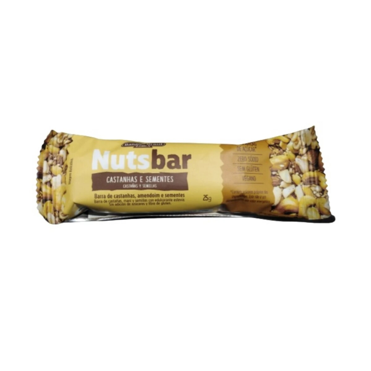 Barritas Castañas y Semillas 25g Nuts Bar 
