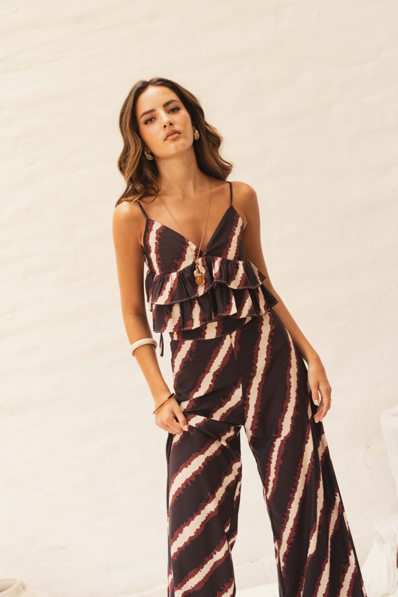 CONJUNTO SERENELLA MAXI ROUGE BATIK SEASON CONJUNTO SERENELLA MAXI ROUGE BATIK SEASON