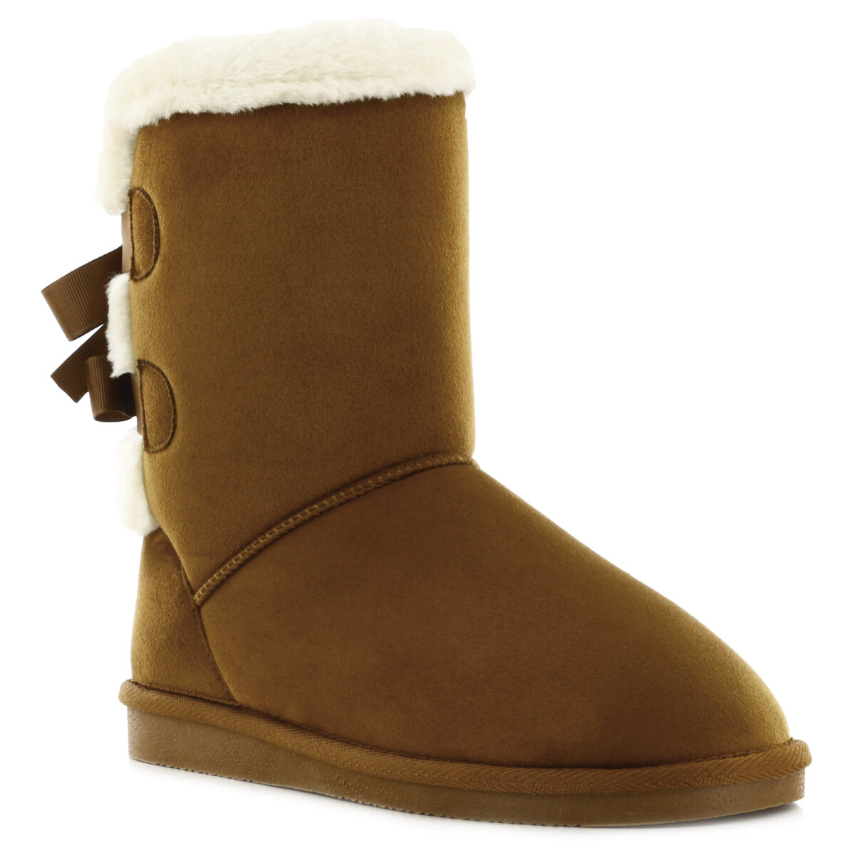 Botas de Mujer Miss Carol Cintas - Tan 