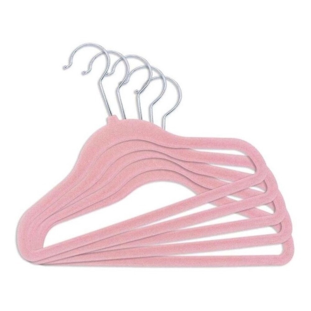 Set perchas BUBA x5 rosa