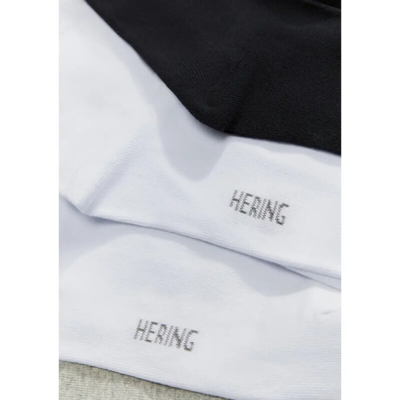 KIT 5 PARES DE MEIAS PRETO/CINZA/BRANCO