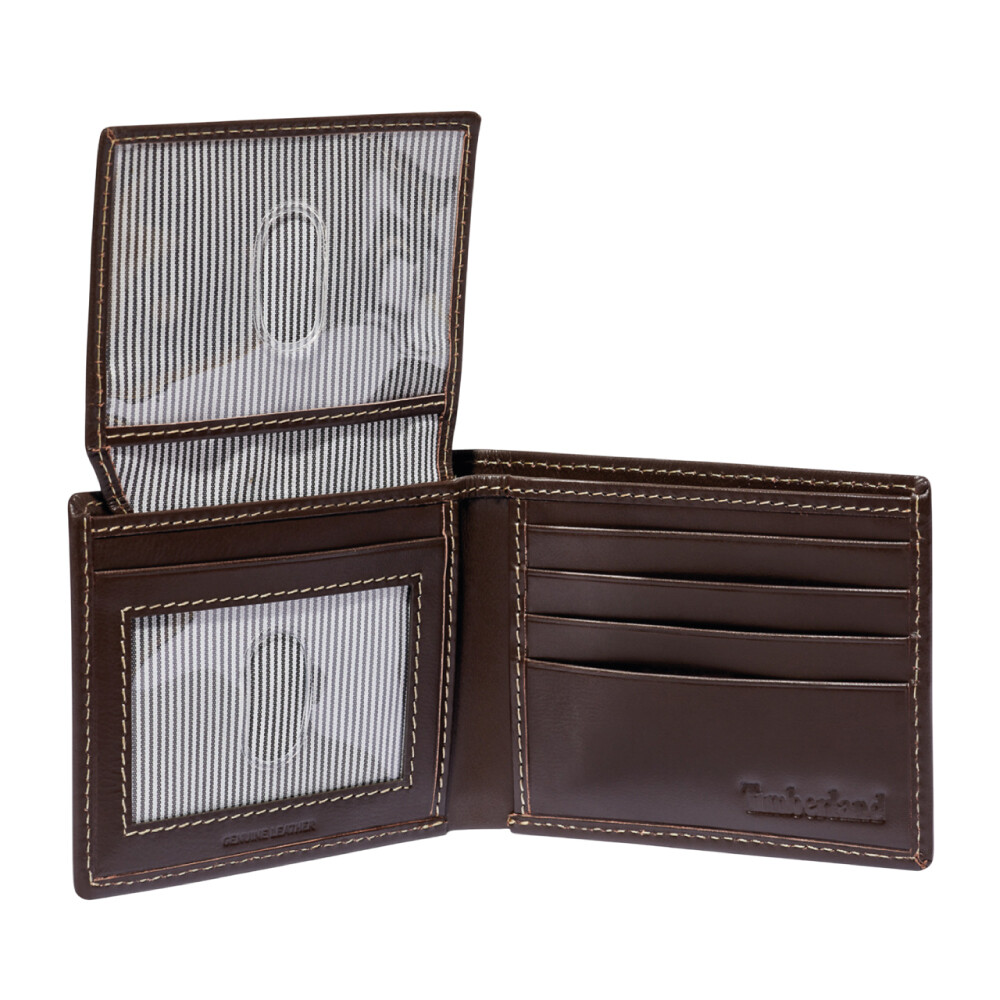 Billetera Smooth Passcase Hombre Brown