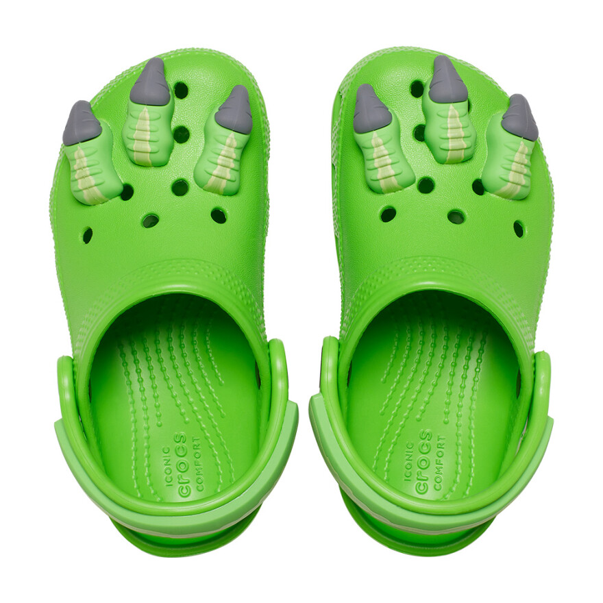 Classic I AM Dinosaur Clog T - Niños Green Slime