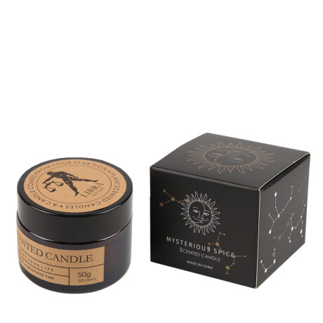 Vela Aromática Del Zodiaco Libra - Orquídea