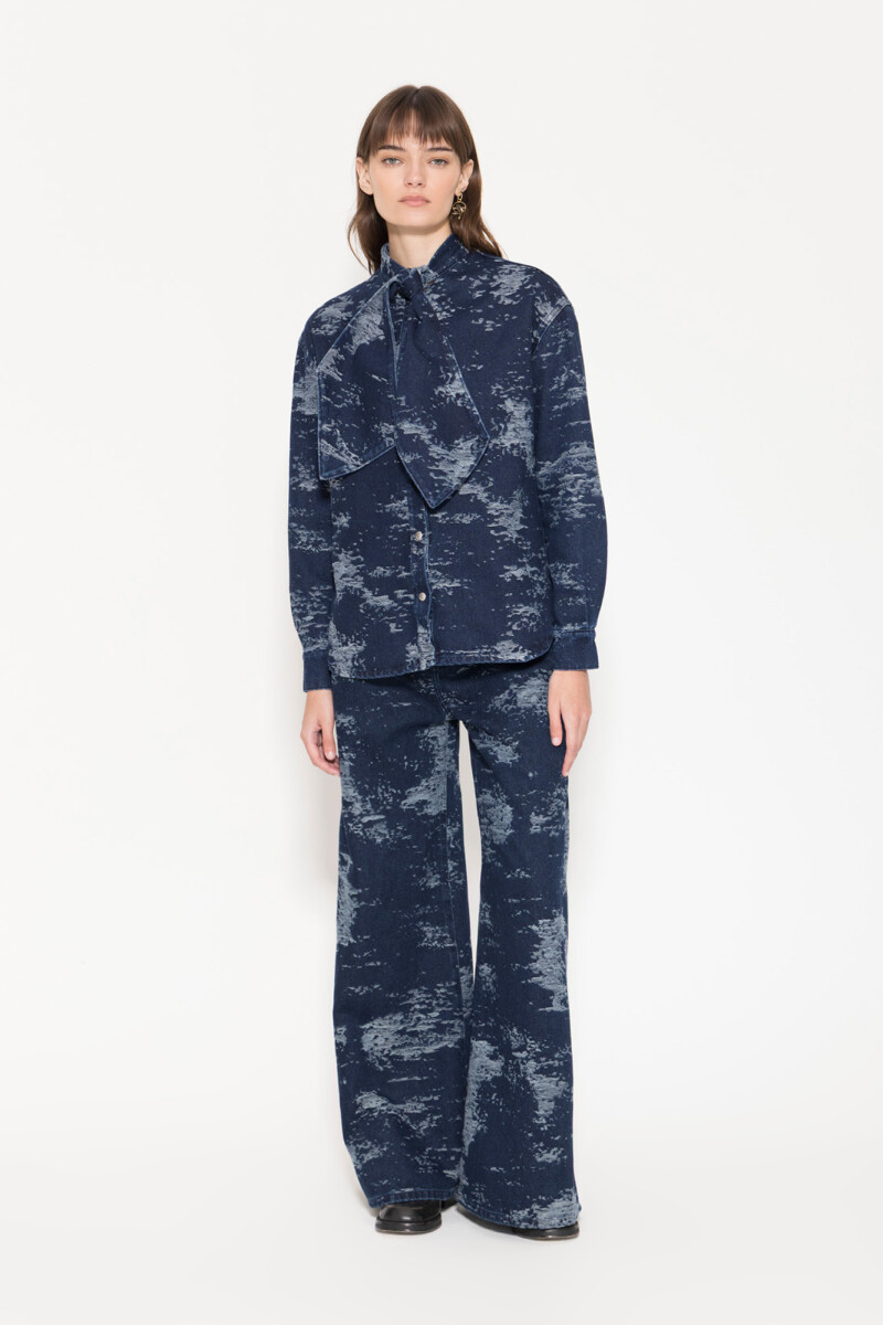 PANTALON COMBAT Azul