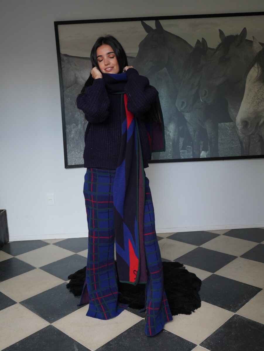 Navajo Scarf - Azul 
