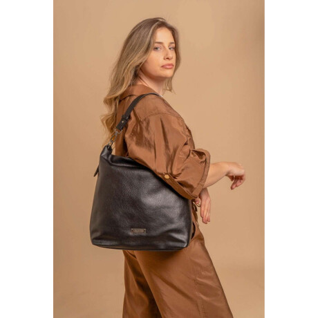 Bandolera Peonia Negro