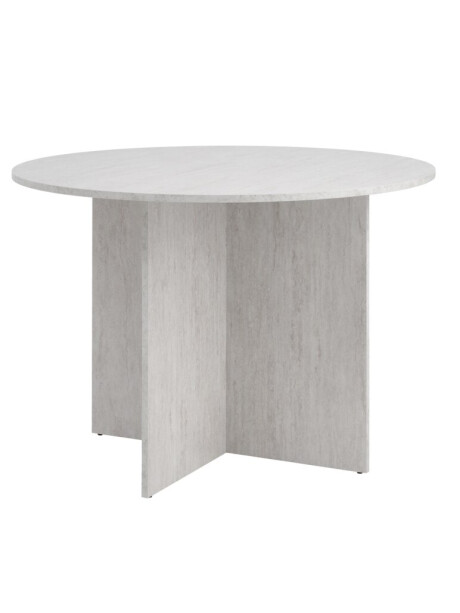 Mesa de comedor KRONDAL Ø110 travertino Mesa de comedor KRONDAL Ø110 travertino