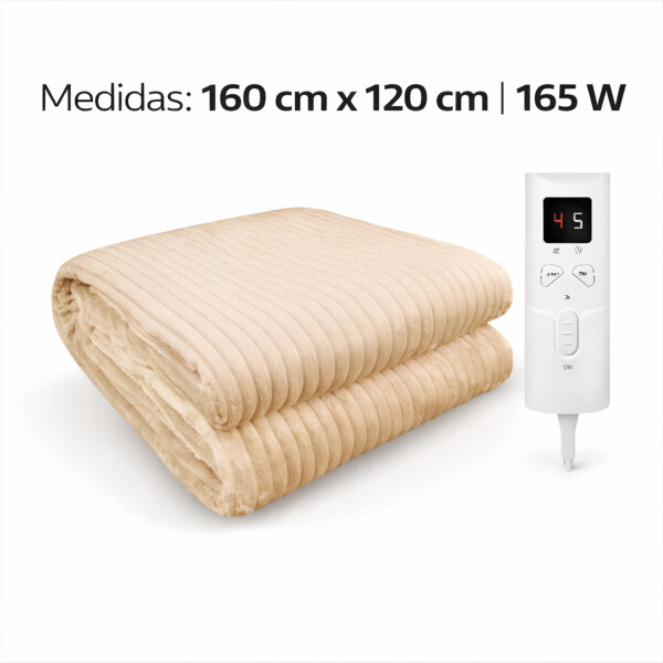 Manta Eléctrica Kassel Ks-eps37 Premiun 165w MANTA ELECTRICA KASSEL BEIGE KS-MED1