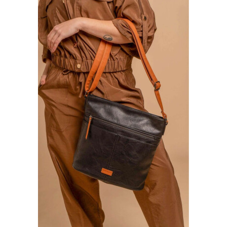 Bandolera Quina Negro C/Suela