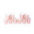 OUTLET Vasos descartables rosa perla 10 pcs 7*8.5 cm Outlet Vasos Descartables Rosa Perla 10 Pcs 7*8.5 Cm