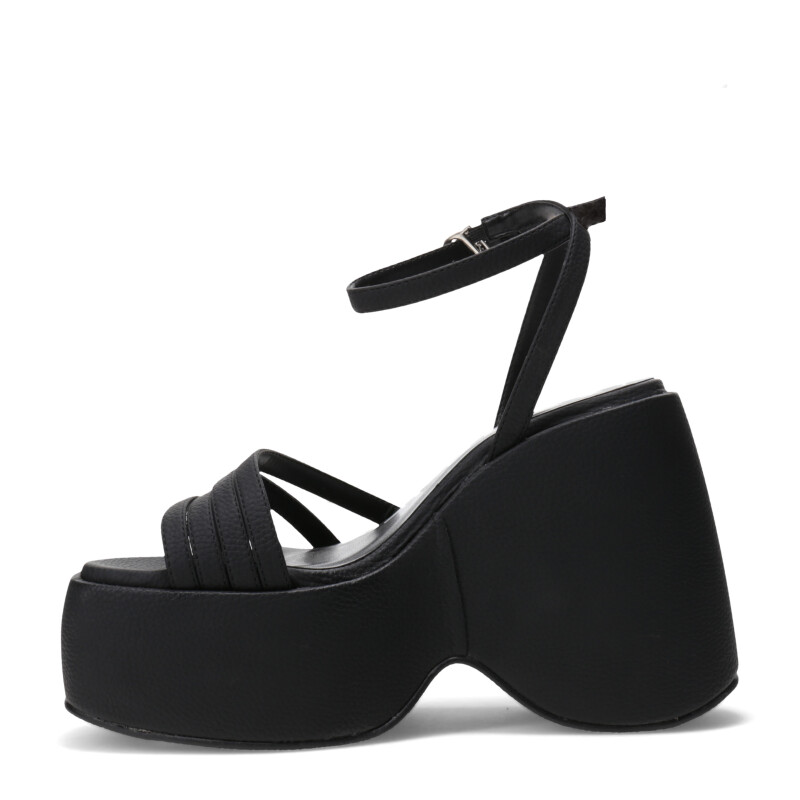 Sandalias de Mujer Miss Carol SEOUL con plataforma Negro