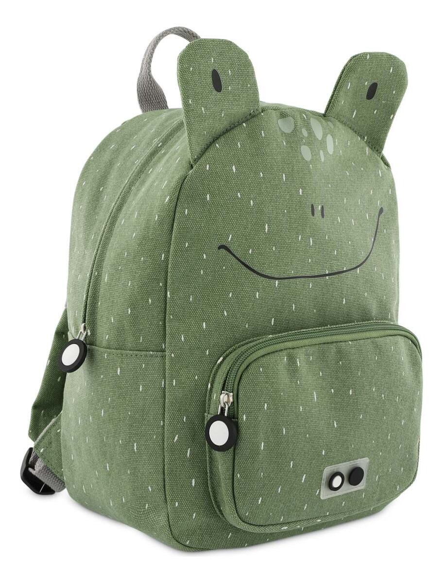 Mochila Trixie Escolar Infantil Diseño Animal 31x23cm Atrix® - Diseño Rana 