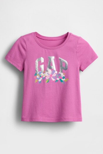 Remera Logo Gap Toddler Niña Budding Lilac