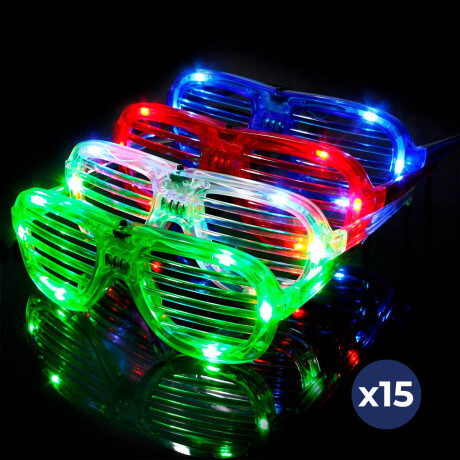 Set Cotillón Premium Luz Led 100pc Cumpleaños Fiesta Cot002046