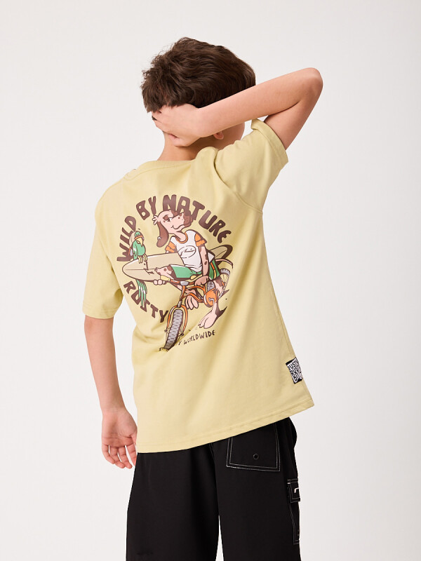 T-SHIRT CARLITOS TEEN RUSTY Amarillo