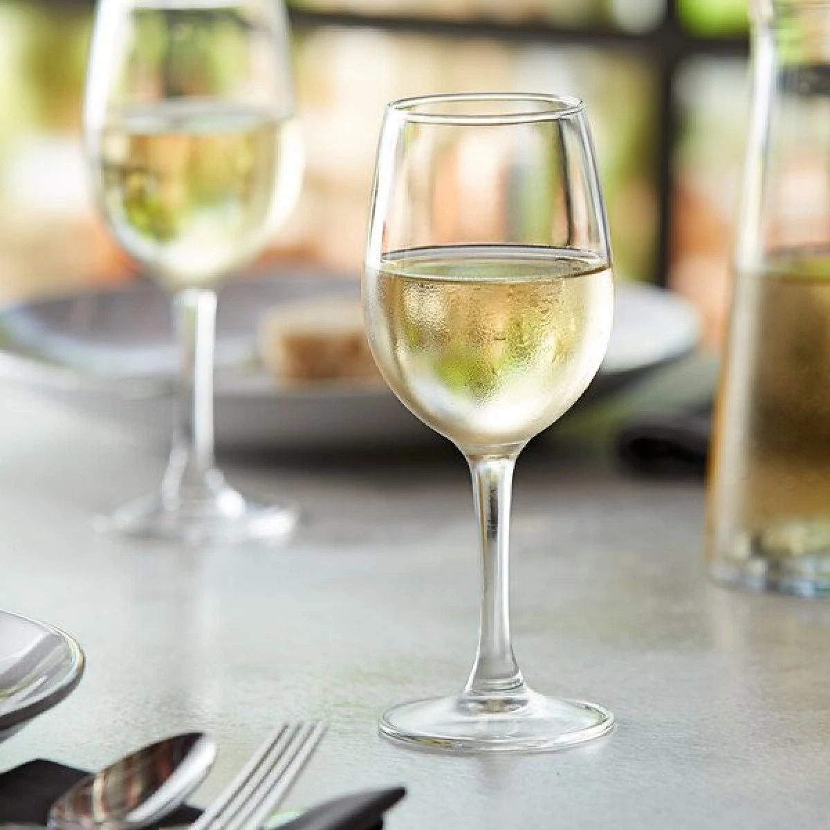 Juego De 6 Copas Vino Cristal Edelita 250ML 