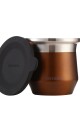 MATE TERRANO ACERO FLAP MARRON METALIZADO