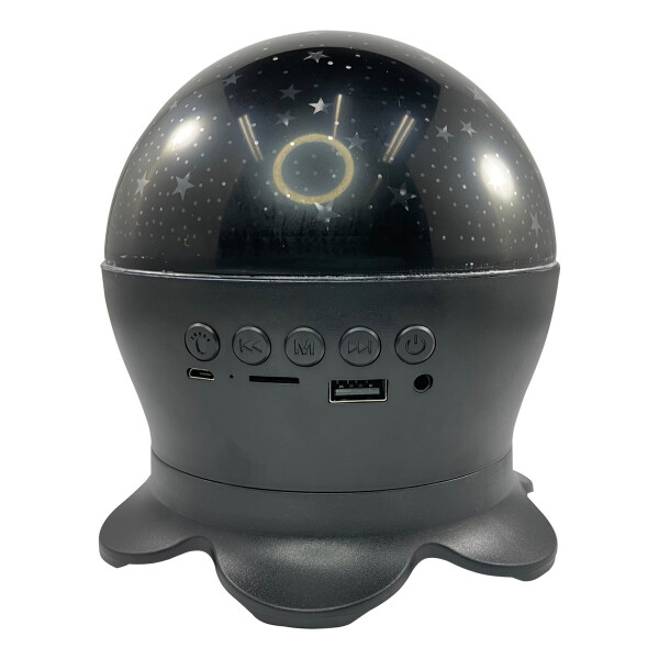 Lampara Veladora Proyector Estrellas Recargable Parlante Bt Lampara Veladora Proyector Estrellas Recargable Parlante Bt