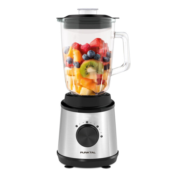 LICUADORA 800W VASO DE VIDRIO PUNKTAL 455 LICUADORA 800W VASO DE VIDRIO PUNKTAL 455