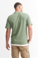 Remera Golden State VERDE OLIVA