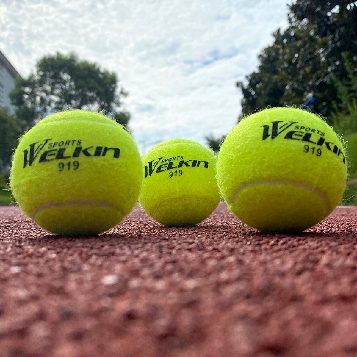 Pelotas De Tenis Welkin Profesional De 3 Unidades 