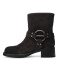 Bota de Mujer Miss Carol HILE de cuero Negro
