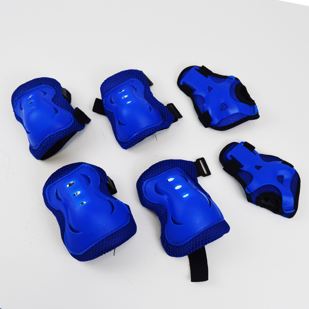Set De Protección Rodilleras Y Coderas - Azul 