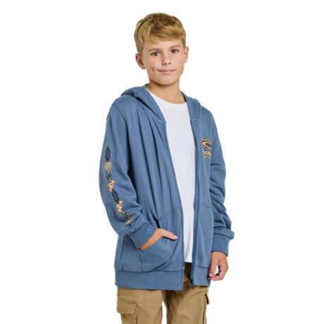 Canguro Rip Curl Raw Energy Zip Thru Niño Azul